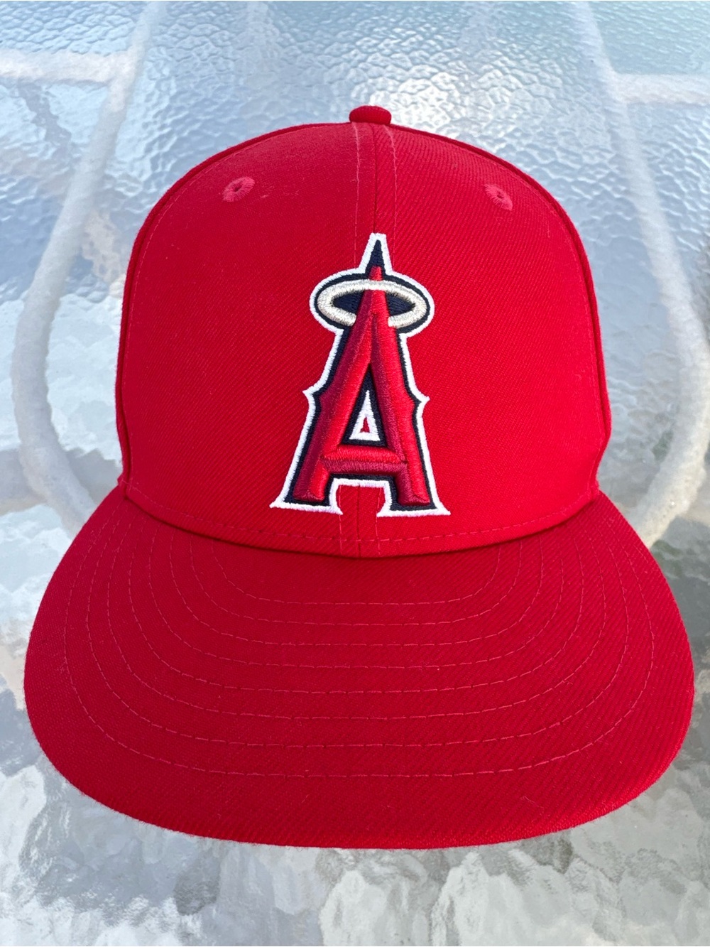 New Era 59Fifty LA Angels Croatia Heritage Patch Fitted Hat 7 1/8